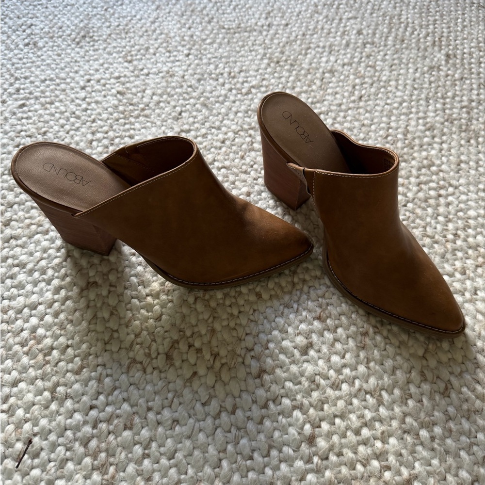 Women's Brown Mules